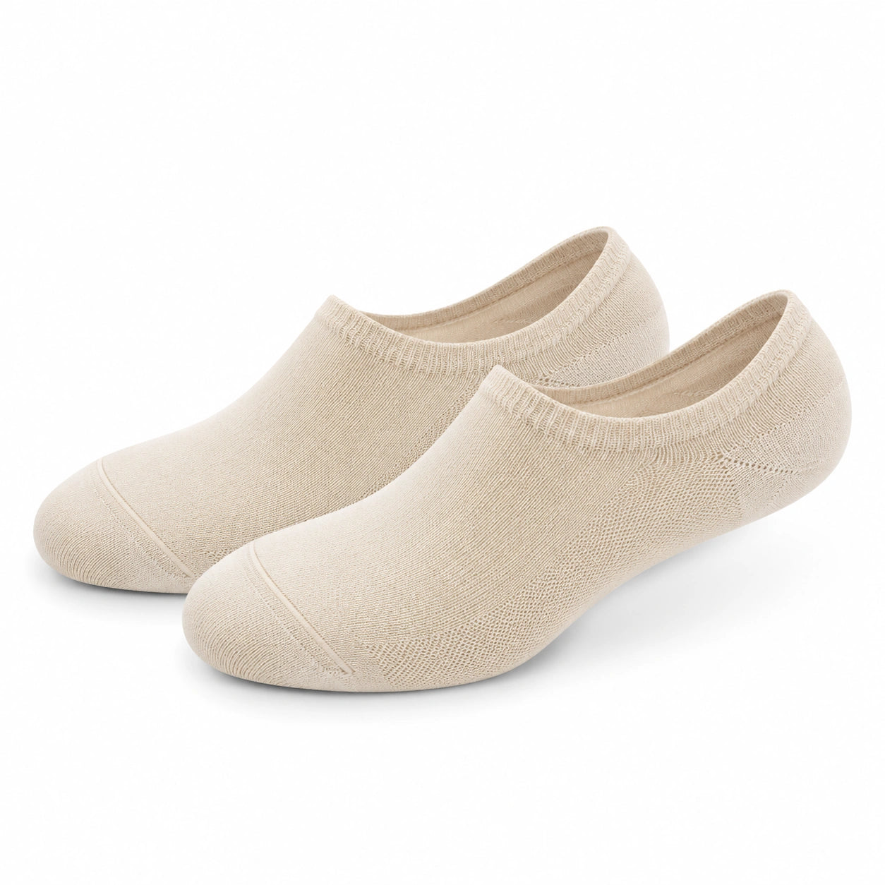 Calzini invisibili 35-38 in maglia beige per uso quotidiano