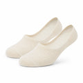 Calze fantasmino 39-42 in maglia beige - vestibilità bassa traspirante